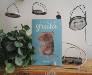 Book about preventing rodents displayed.